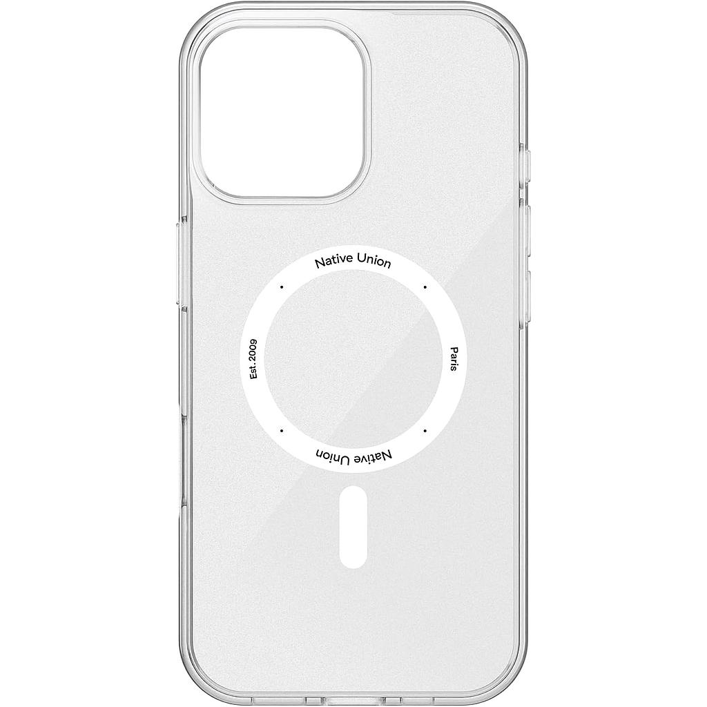 [RECLE-TRA-NP24PM] Native Union iPhone 16 Pro Max (RE) Clear Case