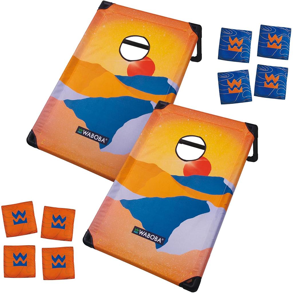 [596C01] Waboba Travel Cornhole Set
