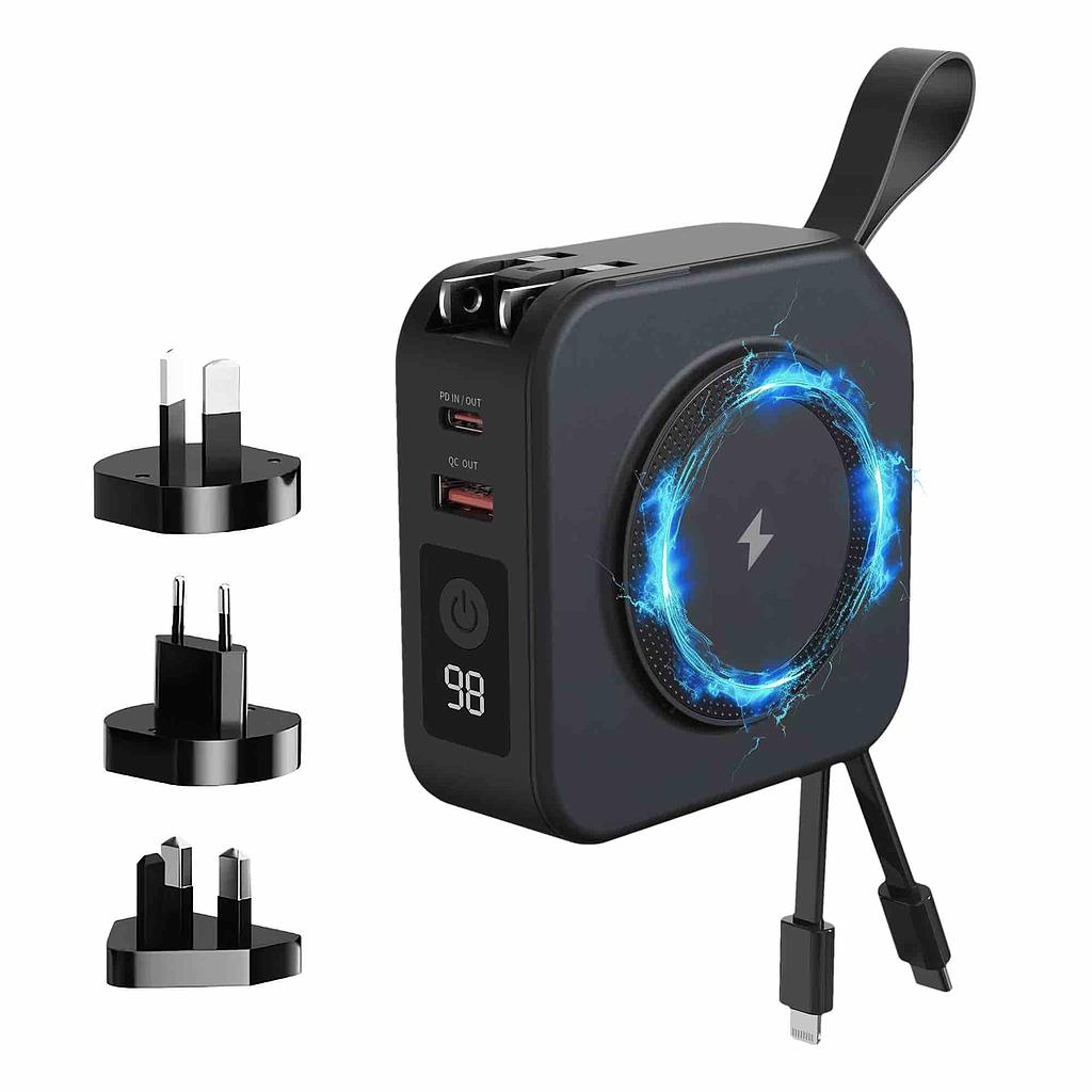 [PUP-0430] Statik SmartCharge 5-in-1 Travel Charger Power Bank