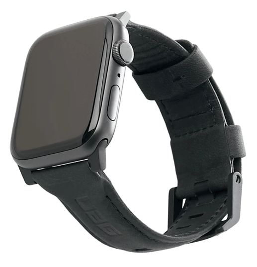 [19148B114040-OP] UAG Apple Watch 45mm/44mm/42mm/Ultra Leather Strap - (Online Packaging)