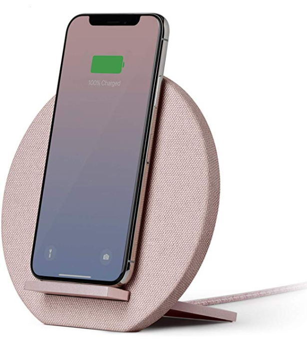 [DOCK-WL-FB-ROSE-OP] Native Union Dock Wireless Charger Fabric - (Online Packaging)