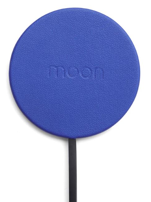 [M601] Moon Wireless Pad (Blue Leather)