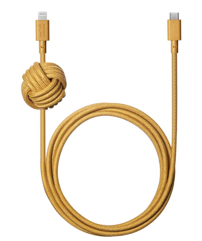 [NCABLE-CL-KFT-NP] Native Union Night Cable USB-C to Lightning (Kraft)