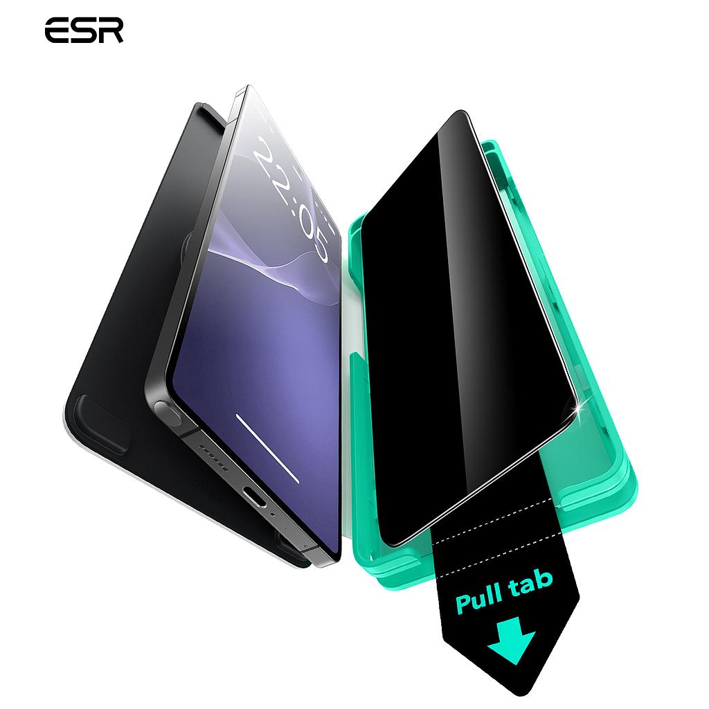 [1D79700201] ESR Galaxy S25 Ultra Privacy Tempered Glass - Black, 1 pack