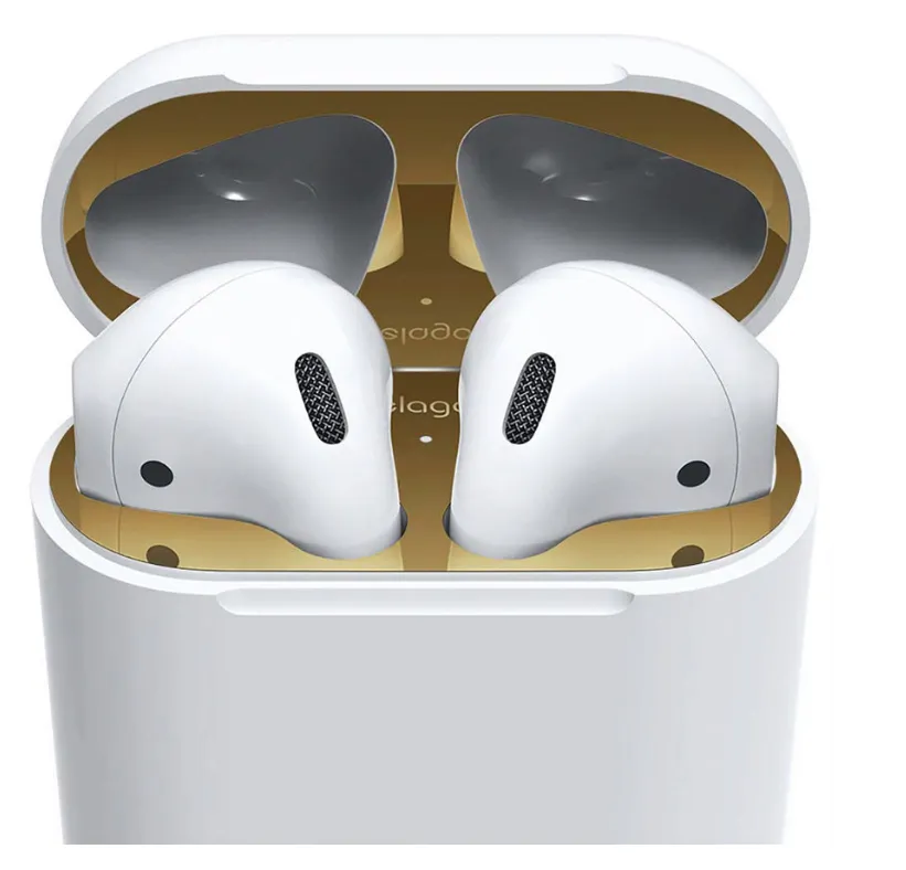 [EAP-GUARD-GD-2S] Elago AirPods 1&2 Dust Guard - 2 SET (GOLD)