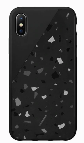 [CTERA-BLK-NP18S] Native Union iPhone XS Clic Terrazzo Case (Black)