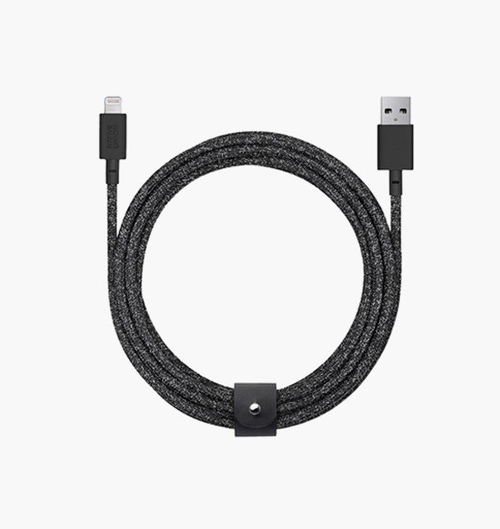 [BELT-KV-L-CS-BLK-3] Native Union Belt Cable XL - USB A to Lightning 3M (Cosmos Black)