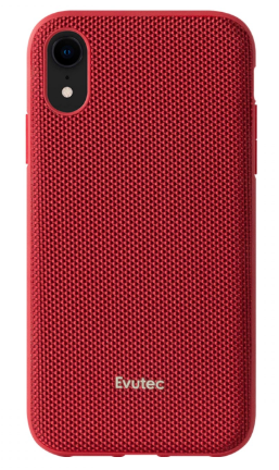 [AP-90P-MP-B02] Evutec iPhone XR Ballistic Nylon Case w/Vent Mount (Red)