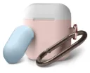 Body-Pink / Top-White- Pastel Blue