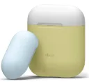 Body-Yellow / Top-White- Pastel Blue