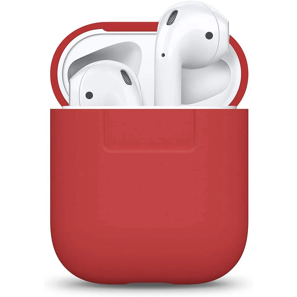 [EAPSC-RD] Elago AirPods 1&2 Silicone Case (Red)