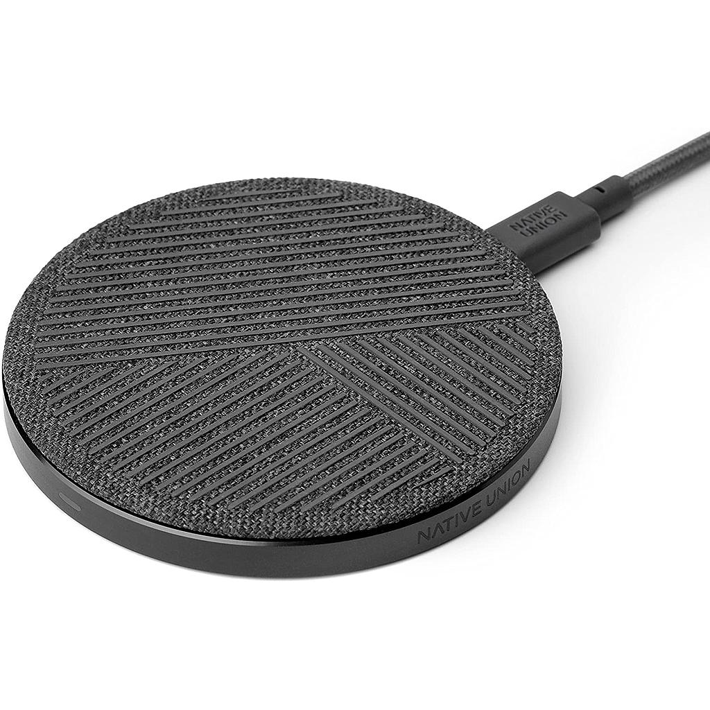 [DROP-GRY-FB] Native Union Drop Wireless Charger Fabric (Slate)