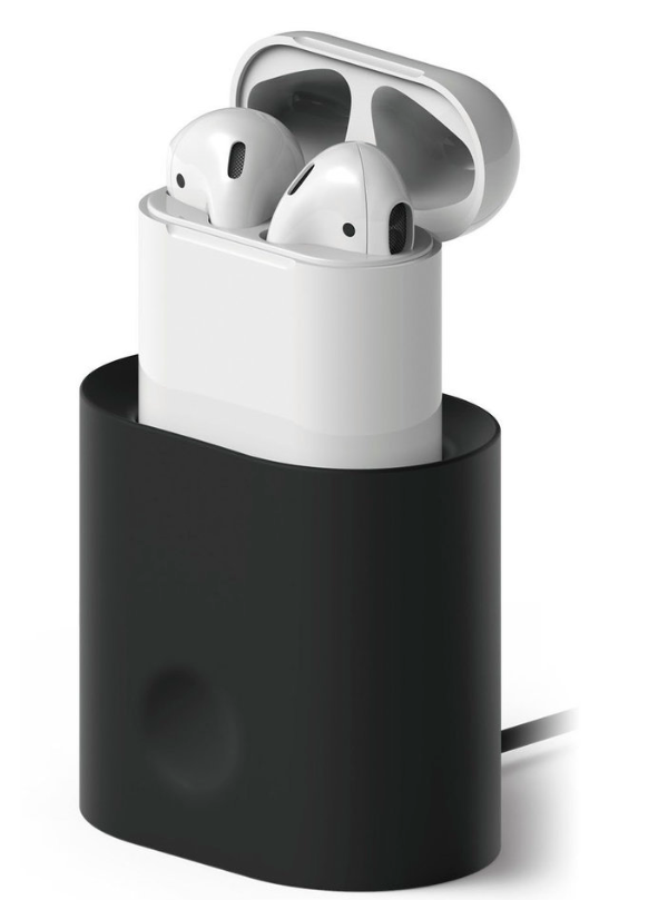 [EST-AP-BK] Elago Airpods 1&2 charging station (Black)
