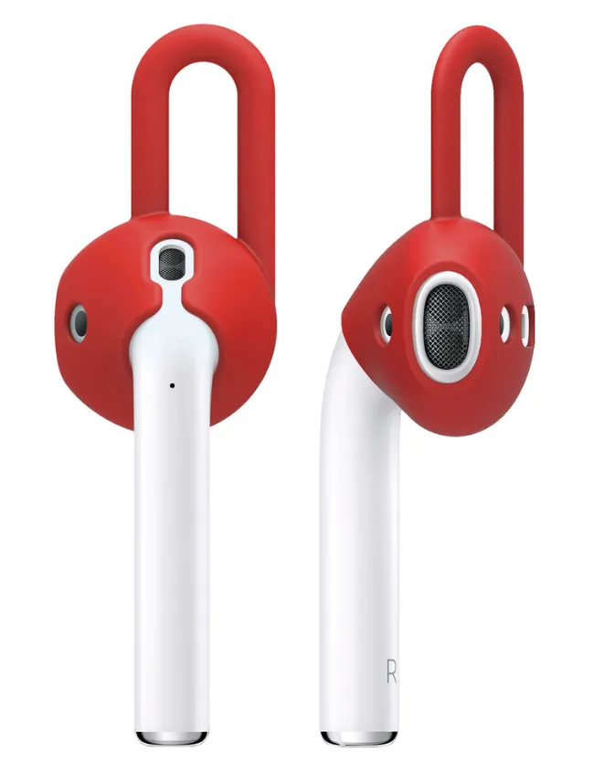 [EAP-PAD-RD] Elago AirPods 1&2 EarPad Hook (2 Pairs) (Red)