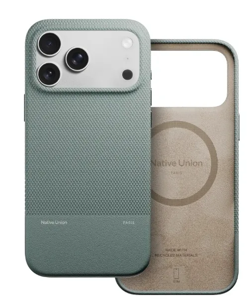 [RECLA-GRN-NP25P] Native Union iPhone 18 Pro/17 Pro (RE)Classic Case (slate Green)