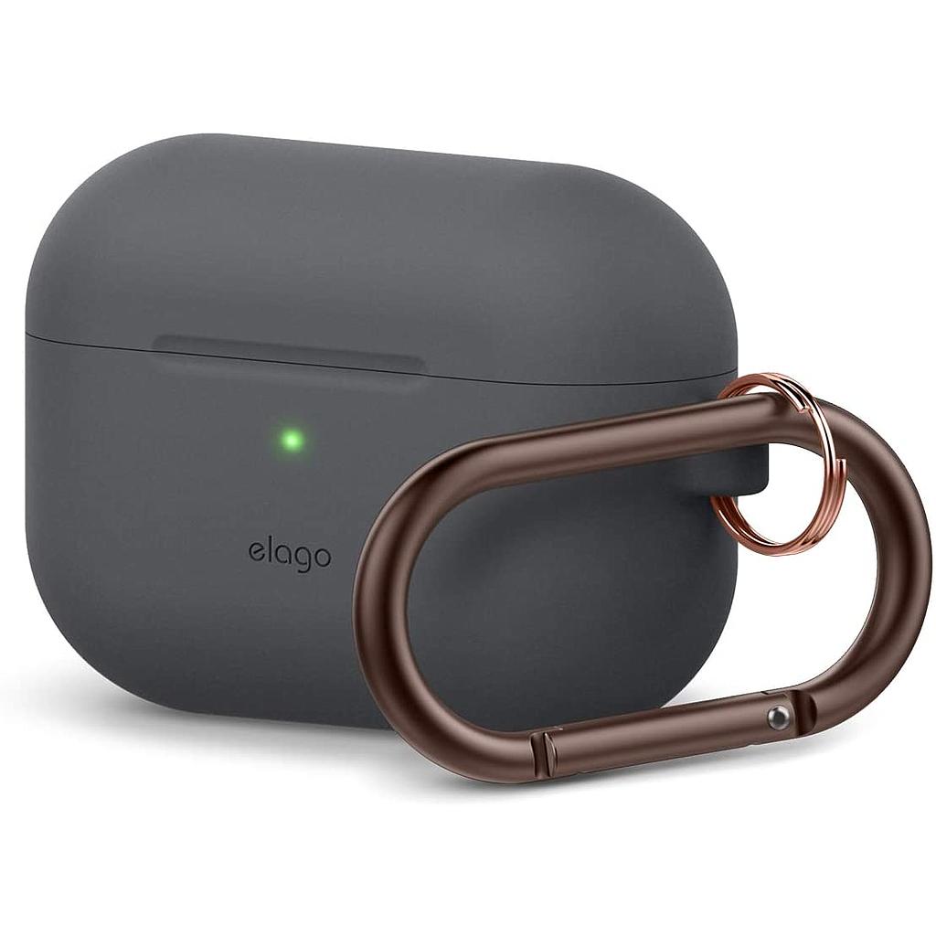 [EAPPOR-HANG-DGY-OP] Elago AirPods Pro Original Hang Case - (Online Packaging) (Dark Gray)