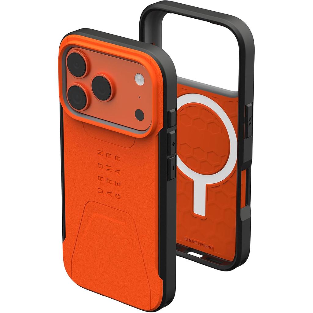 [114546119797] UAG iPhone 18 Pro Max/17 Pro Max Civilian Magsafe Case (Orange)