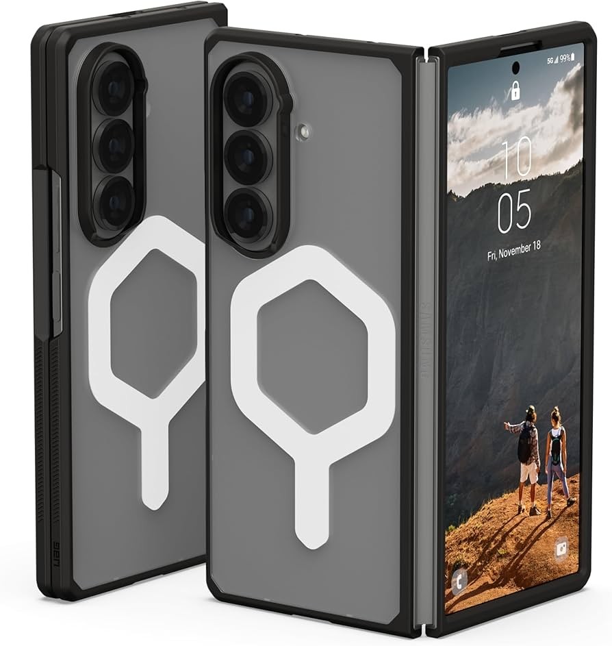 [214505114343] UAG Samsung Galaxy Z Fold 7 Mouve w/Magnet (Ice)