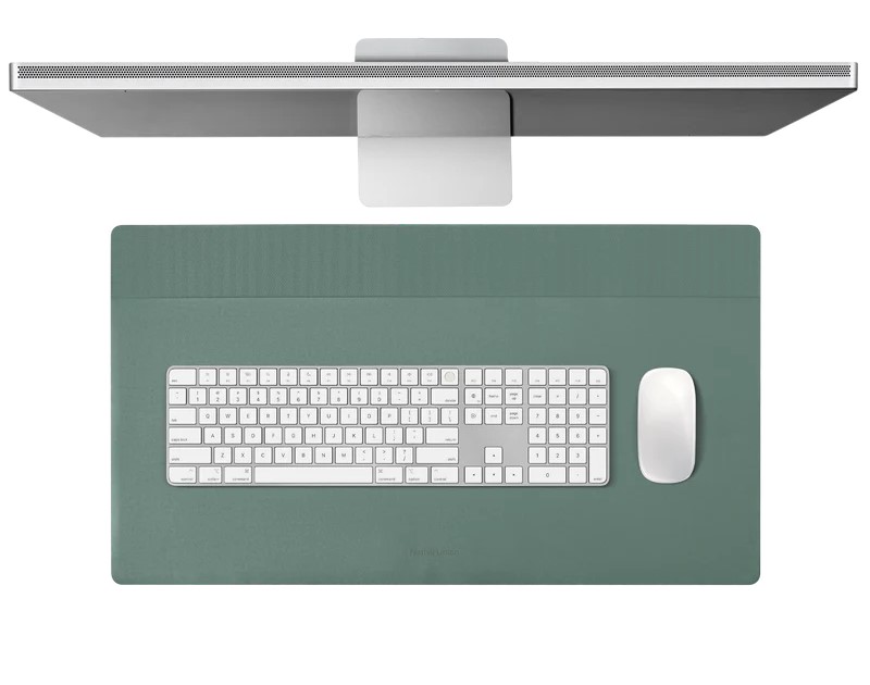 [DESK-MAT-GRNSAN] Native RE(Classic) Union Desk Mat (Slate Green/SandStone)