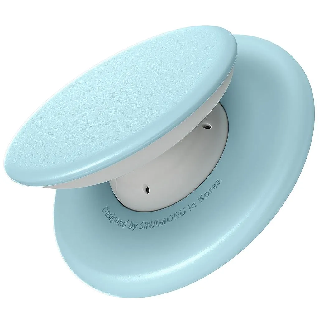 [SMA-TOK-TAP-BL] Sinjimoru M-Tap Tok Phone Grip Magnetic Silicone (Blue)