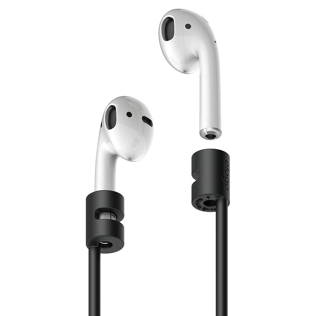 [ESTR-AP-BK-OP] Elago Airpods 1&2/AirPods Pro Strap- (Online Packaging) (black)
