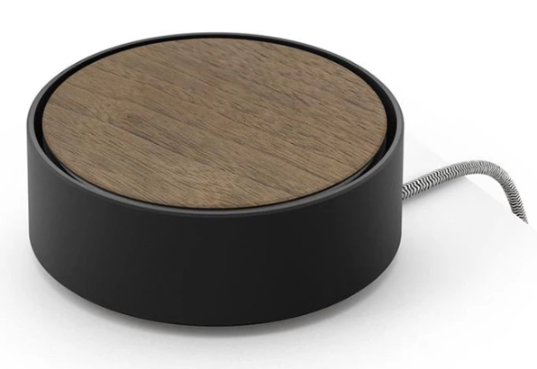 [EC-BLK-WD-UK-OP] Native Union Eclipse USB Charging Station - Wood (Online Packaging) (Black)
