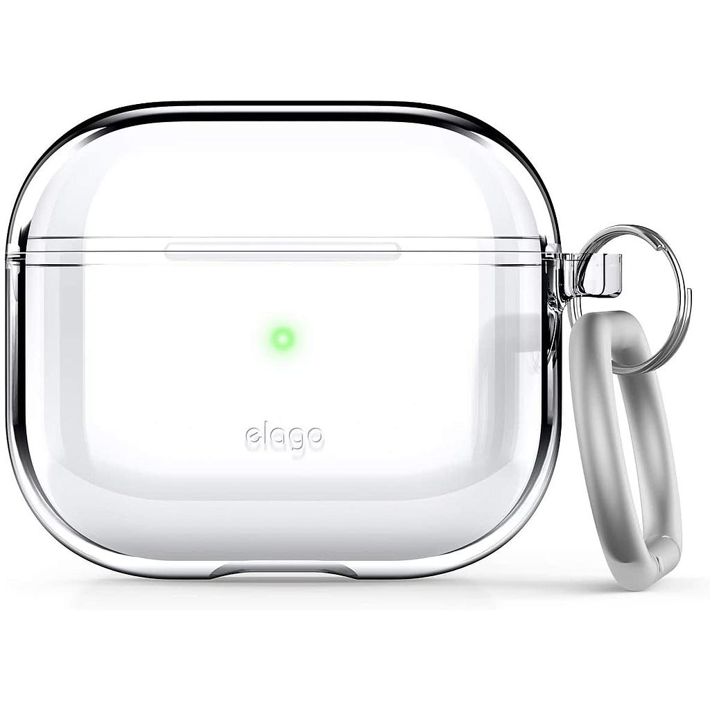[EAP3CL-HANG-CL-OP] Elago AirPods 3 Clear Hang Case - (Online Packaging) (Clear)
