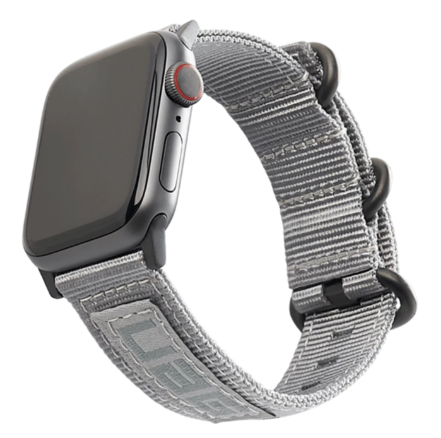 [19148C114030- OP] UAG Apple Watch 45mm/44mm/42mm/Ultra Nato Strap - (Online Packaging) (Gray)