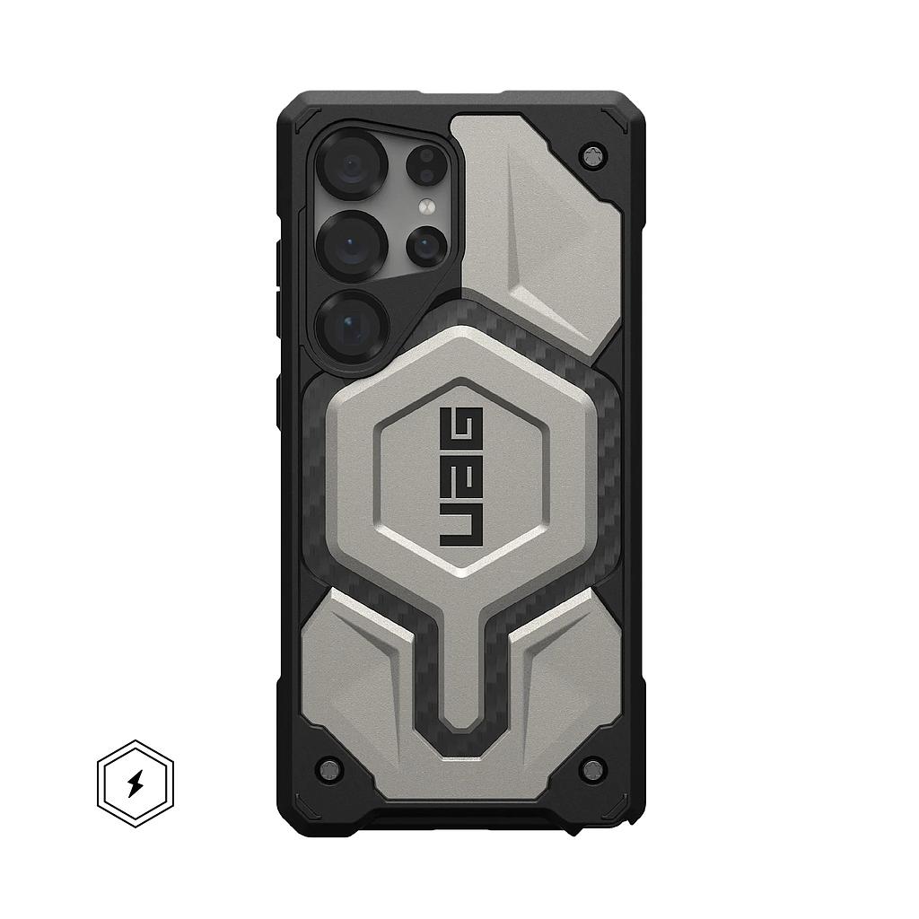 [214461113636] UAG Samsung Galaxy S25 Ultra Monarch Pro Case (Titanium)