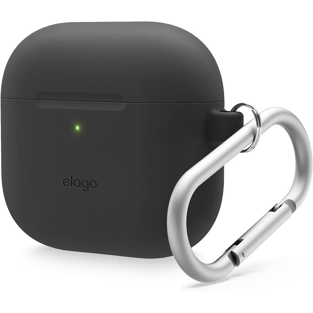 [EAP4SC-HANG-BK] Elago AirPods 4/AirPods 5 Silicone Hang case (Black)