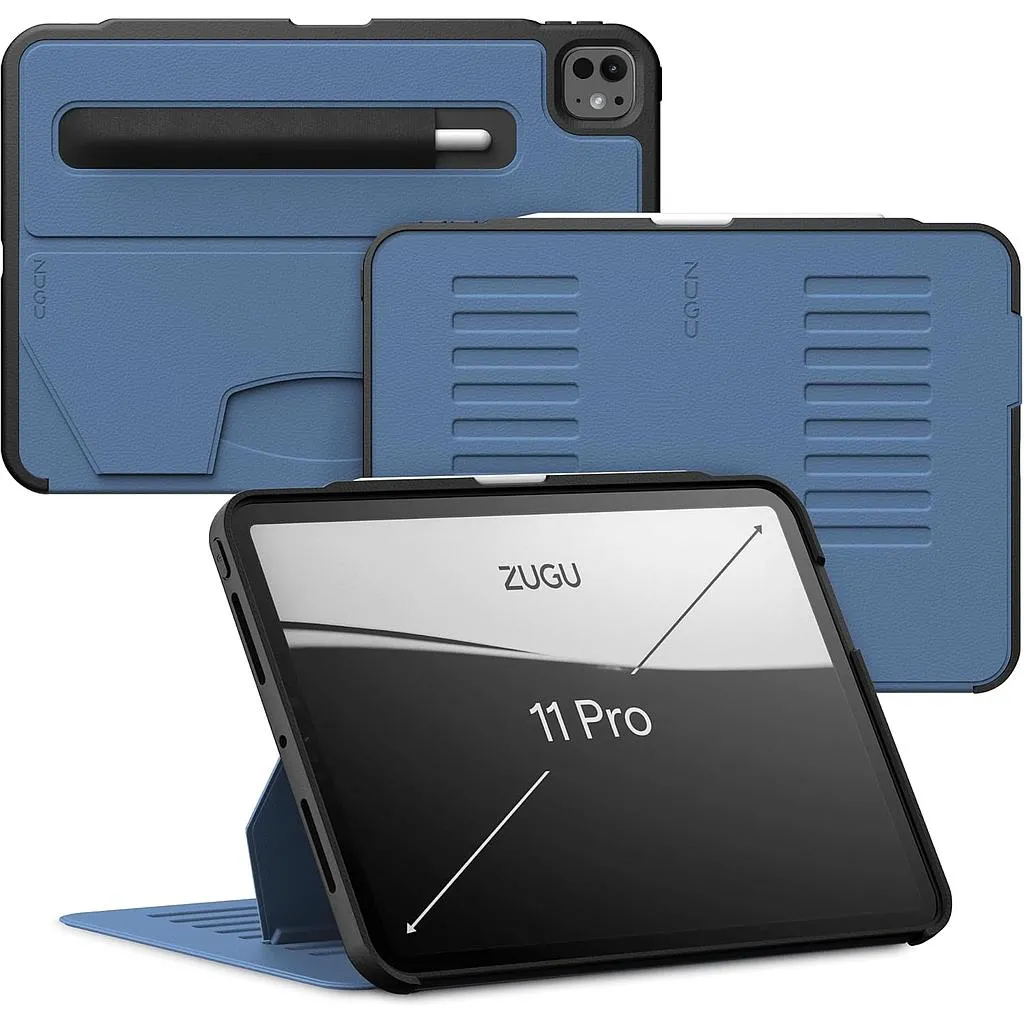 [ZG-24-PRO11BLU] ZUGU iPad Pro 11 Gen 5/6 (2024-2025) Case - Colors (Slate Blue)