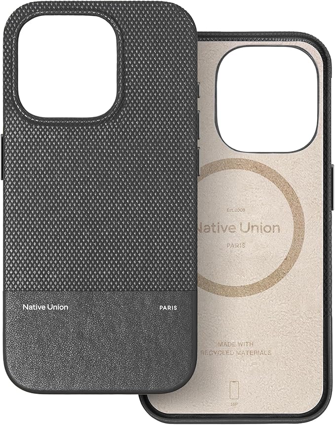[RECLA-BLK-NP24P] Native Union iPhone 16 Pro (RE) Classic Case (Black)