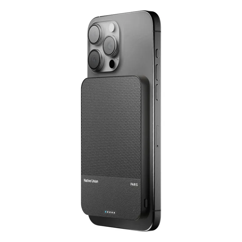 [PB-5KMS-BLK] Native Union Classic Magnetic Power Bank 5000mAh (Black)