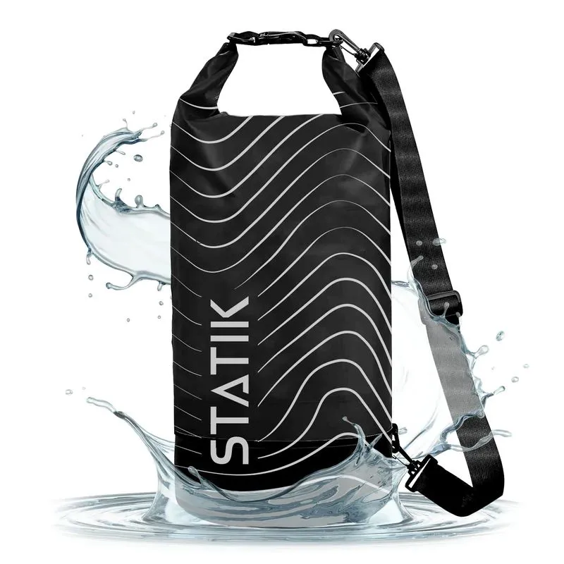 [PUP-0822-NF-BLK] Statik Marcase - Waterproof Floating Bag 10L (Black)