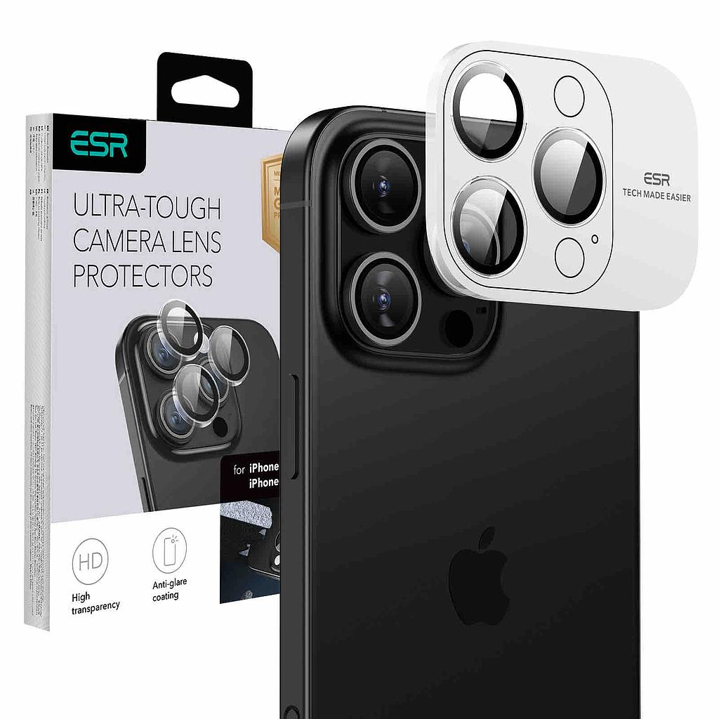 [1D73200102] ESR iPhone 16,15,14 Pro/16,15,14 Pro Max Camera Lens Protector (Clear)