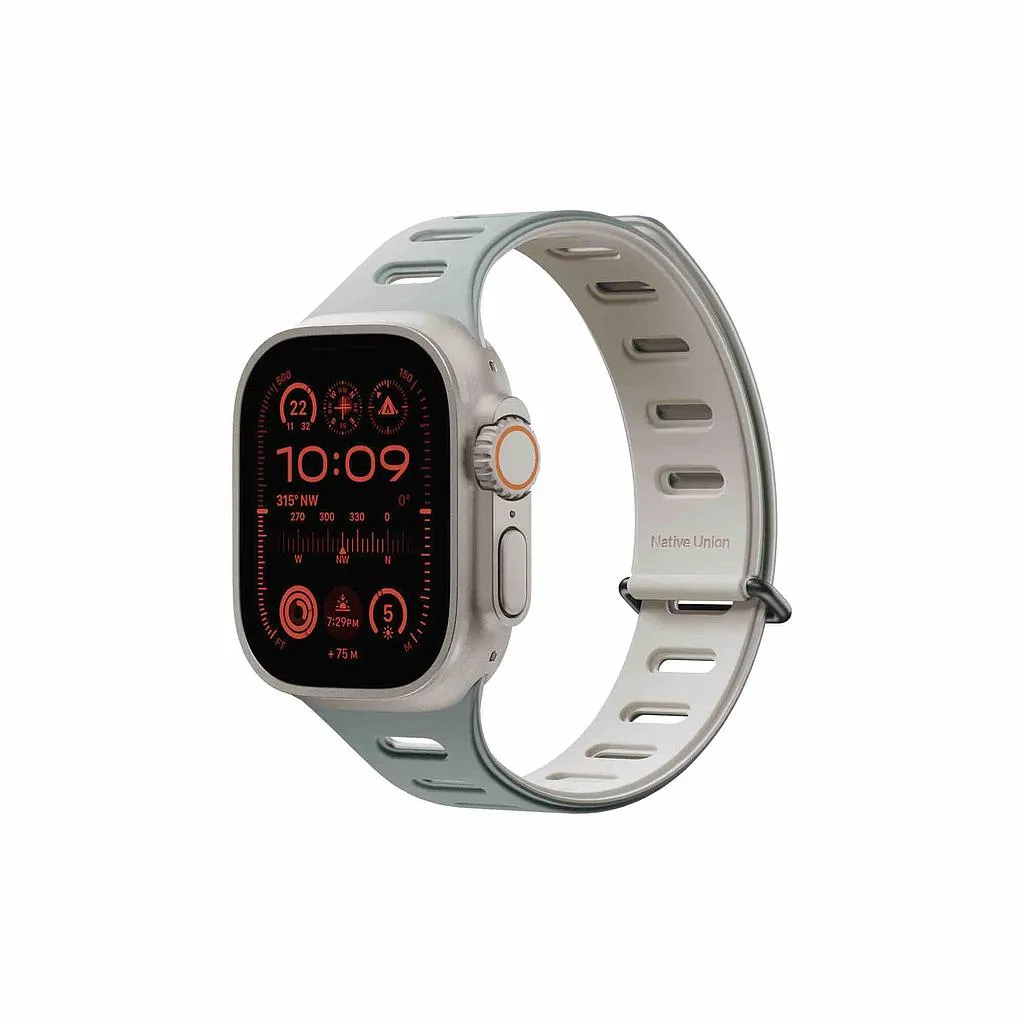 [ACTBAND-AW-L-GRNS] Native Union Active Watch Band For Apple Watch Ultra 42/44/45/49mm (Green/Sandstone)
