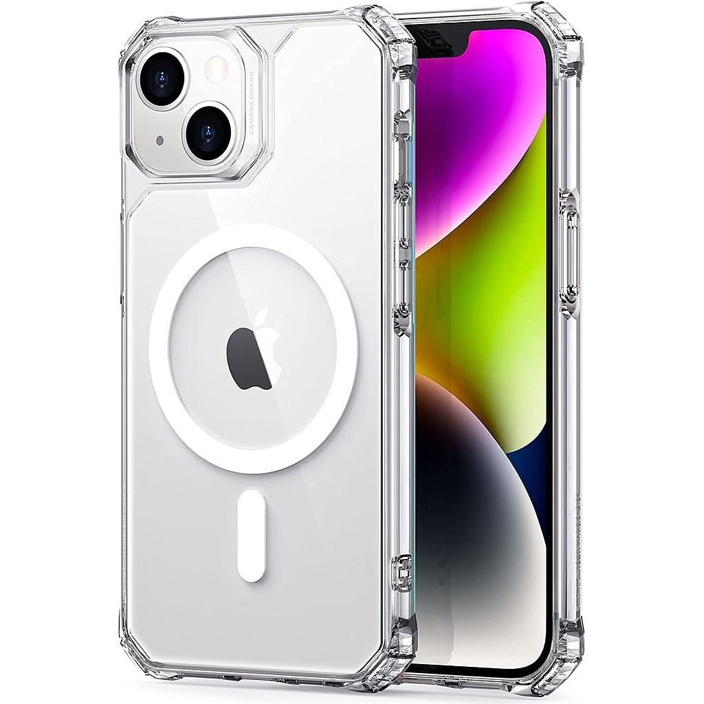 [1A5980102] ESR iPhone 14 Air Armor with HaloLock Ring Clear MagSafe Case (Clear)