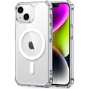ESR iPhone 14 Air Armor with HaloLock Ring Clear MagSafe Case
