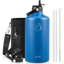 Buzio Duet Series Gallon Bottle with 2 Lids and Sleeve 3.8L