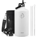 Buzio Duet Series Gallon Bottle with 2 Lids and Sleeve 3.8L
