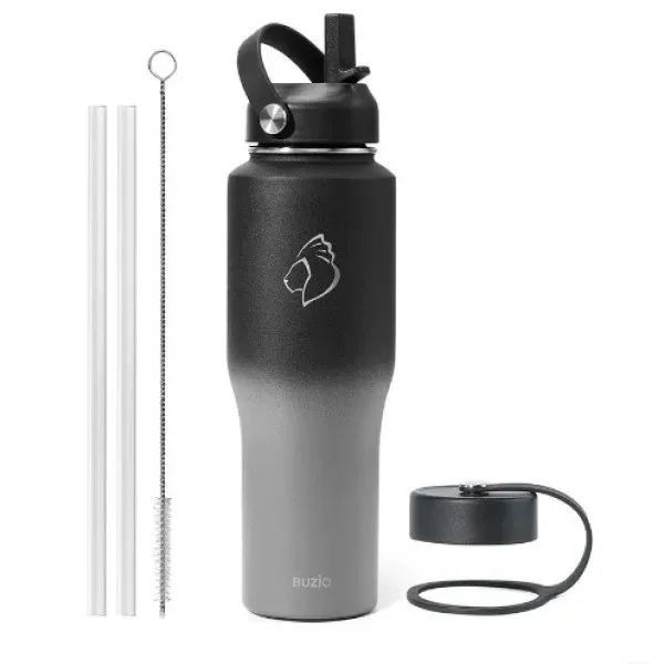 [X00494VD73] Buzio Trophy Series Water Bottle for Car 1L (Caribbean Blue)