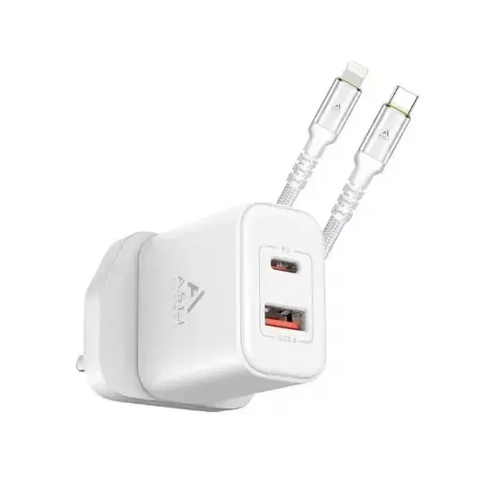 [HC-20CLW] Asli Global Thundercharge 20W wall Charger With Cable