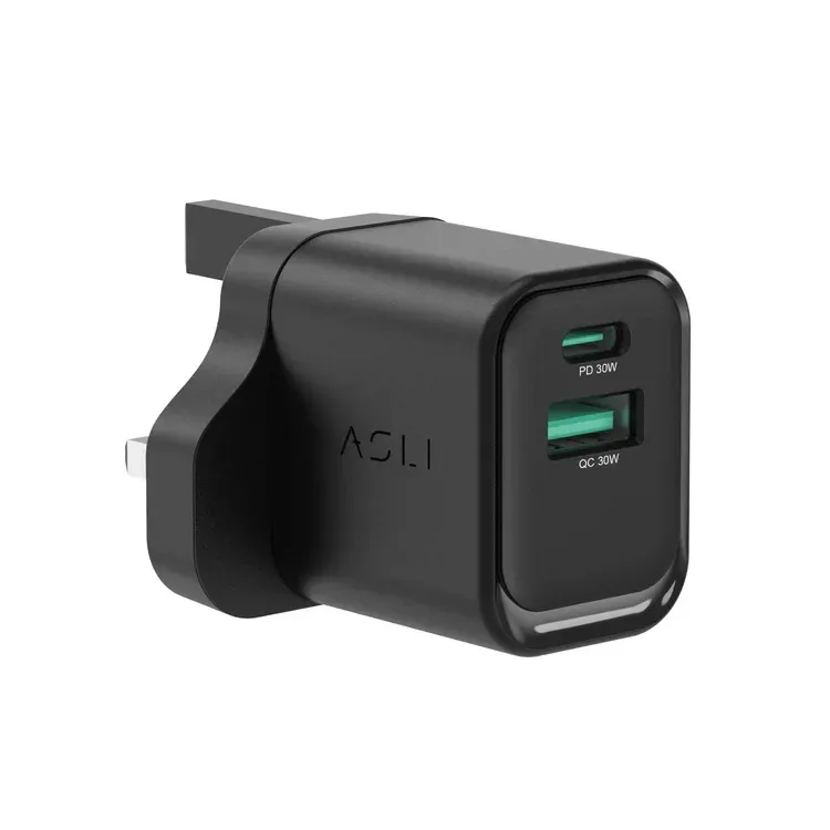 [TH33B] Asli Global Thundervolt Surge 33W Power Delivery GaN Dual USB Wall Charger