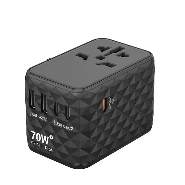 [AS-TC70B] Asli Global 70W GaN PD Universal Travel Fast Charger