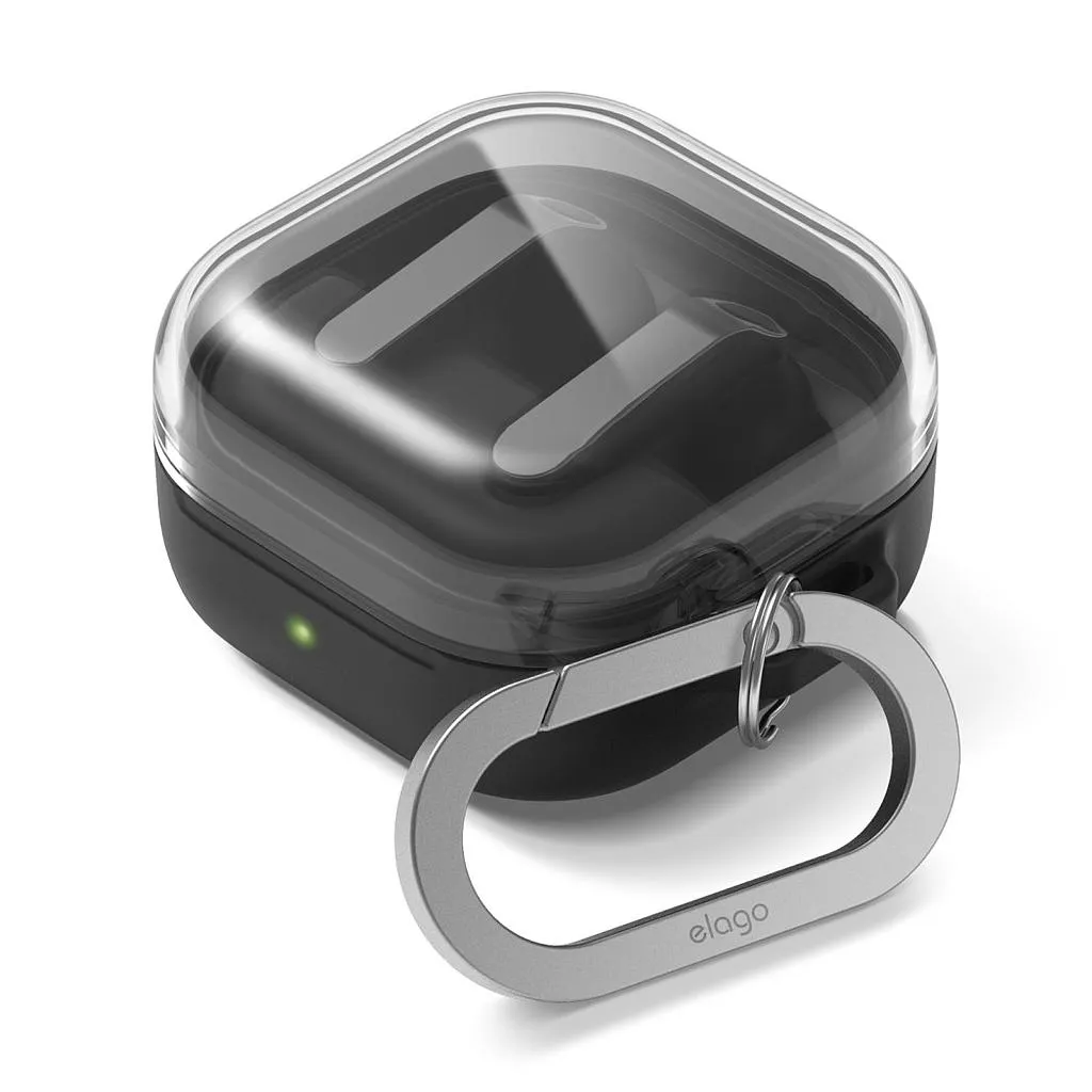 [EGB4DUO-HANG-TRST] Elago Galaxy Buds 4 / 4 Pro Duo Hang Case (Clear Stone)