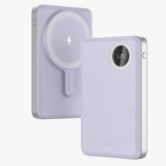 [NMP10P] Lzel Magsafe Power Bank Novus Magpower 10000 mAh PD 20W USB-C (purple)