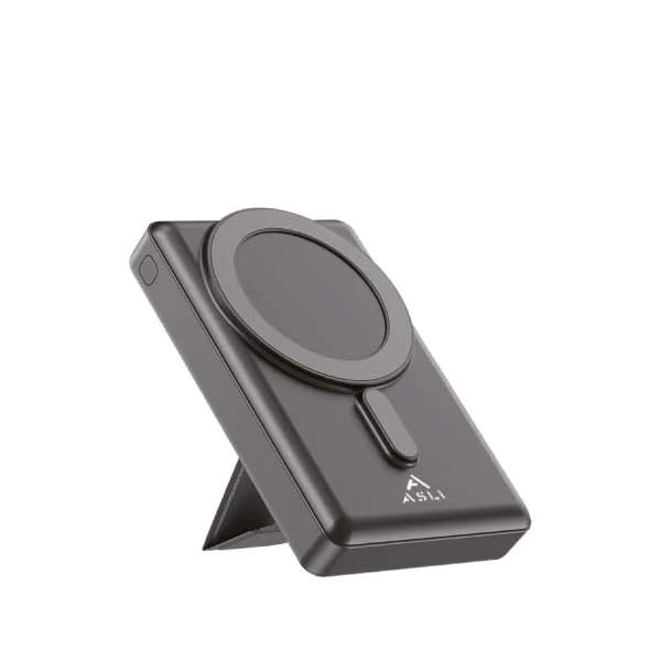 [MC19B] ASLI GLOBAL MAGCHARGE TURBO 10000 mAh Magsafe POWER BANK (Black)