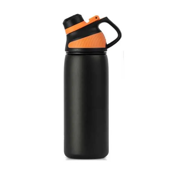 [MM-600B] ASLI BOTTLE STAINLESS STEEL 600ml (Black)