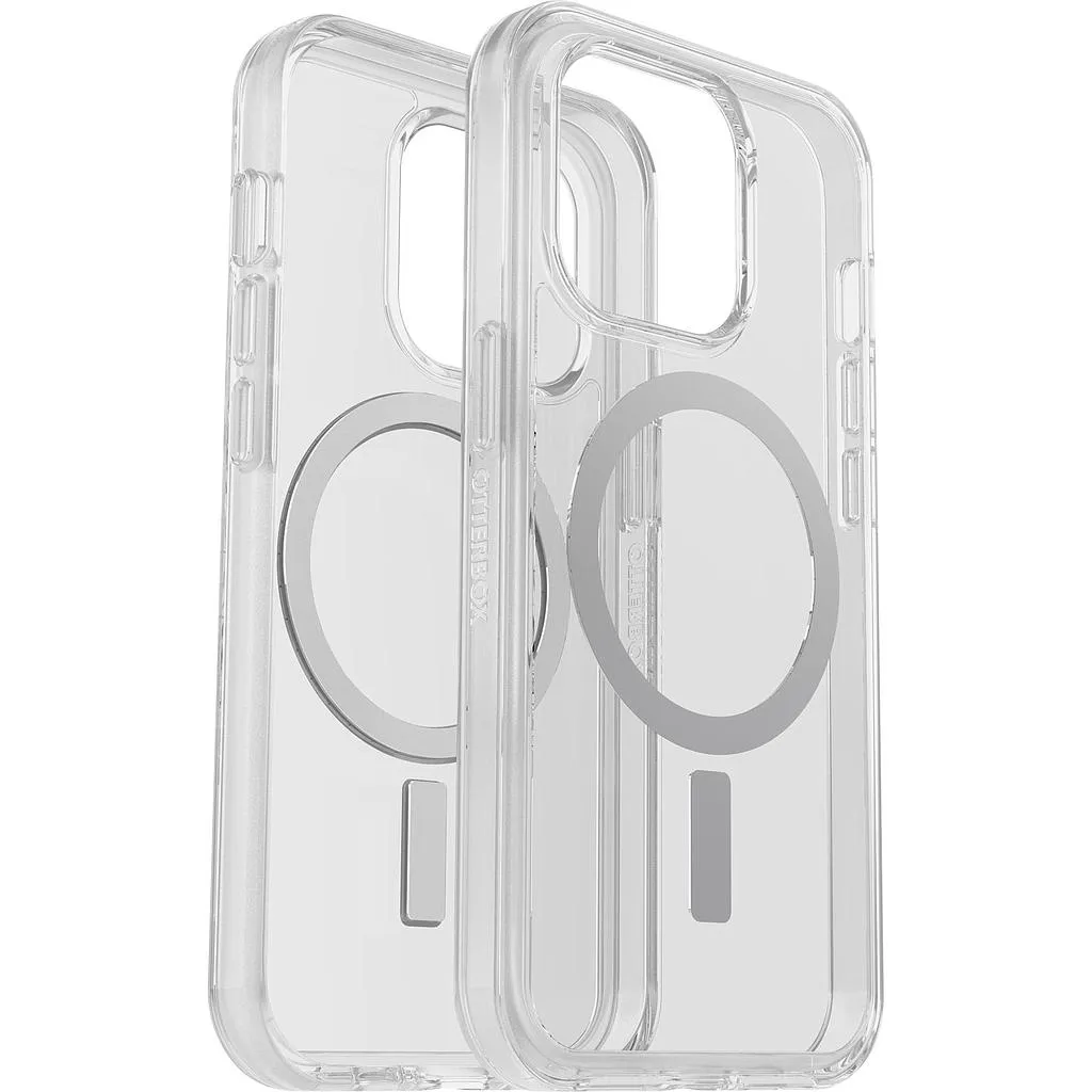 [77-89229] OtterBox iPhone 14 Pro Symmetry Plus MagSafe Clear Case (Clear)