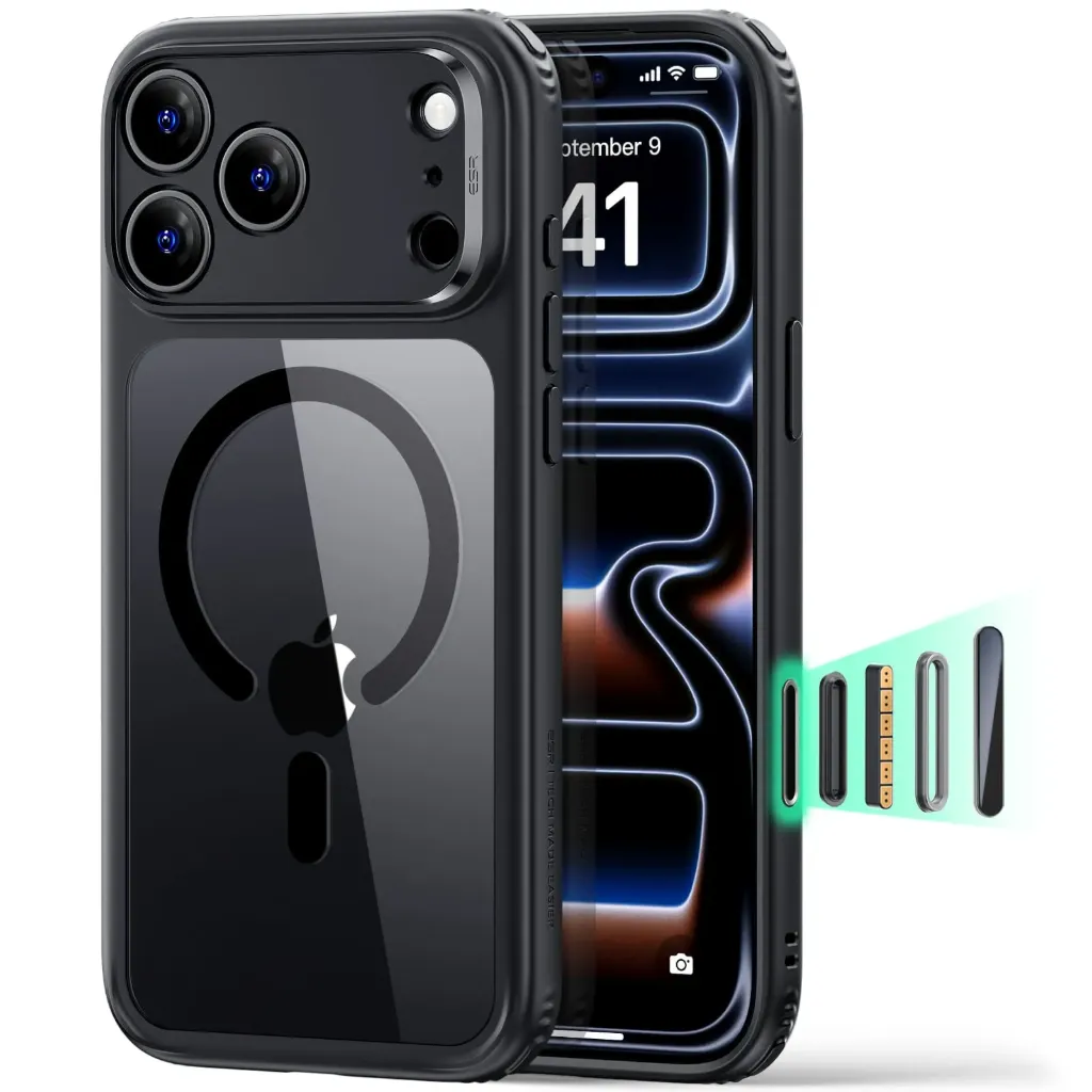 ESR iPhone 18 Pro Max/17 Pro Max Halolock Classic Hybrid (Camera Control Button) Case